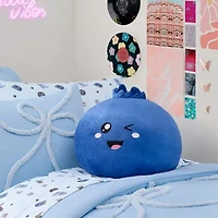 Forever 21 Blueberry Round Throw Pillow