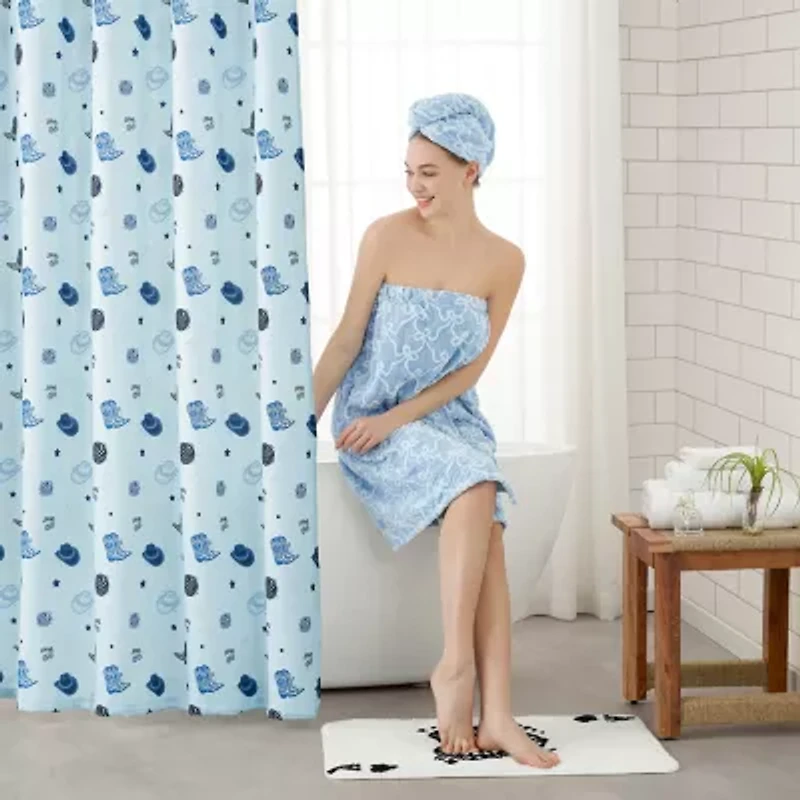 Forever 21 Disco Cowgirl Shower Curtain