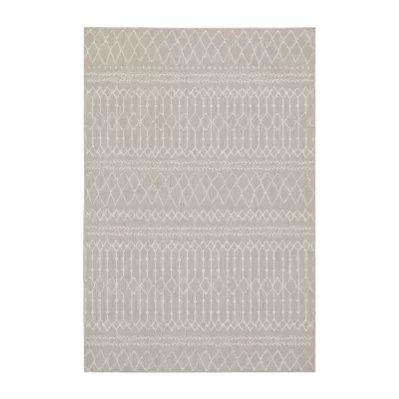 Covington Home Pamplona Tribal Lines Indoor Outdoor Rectangular Area Rug