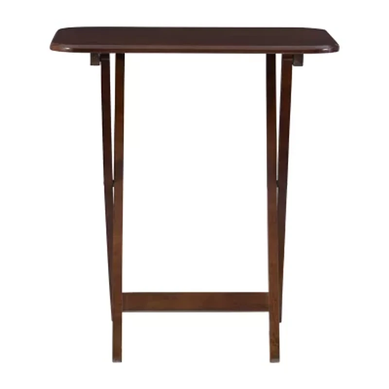 Lacarpe 4-pc. TV Tray Table with Stand