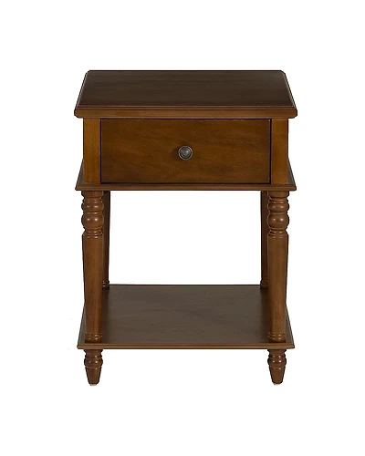 Linon Percy Living Room Collection 1-Drawer End Table