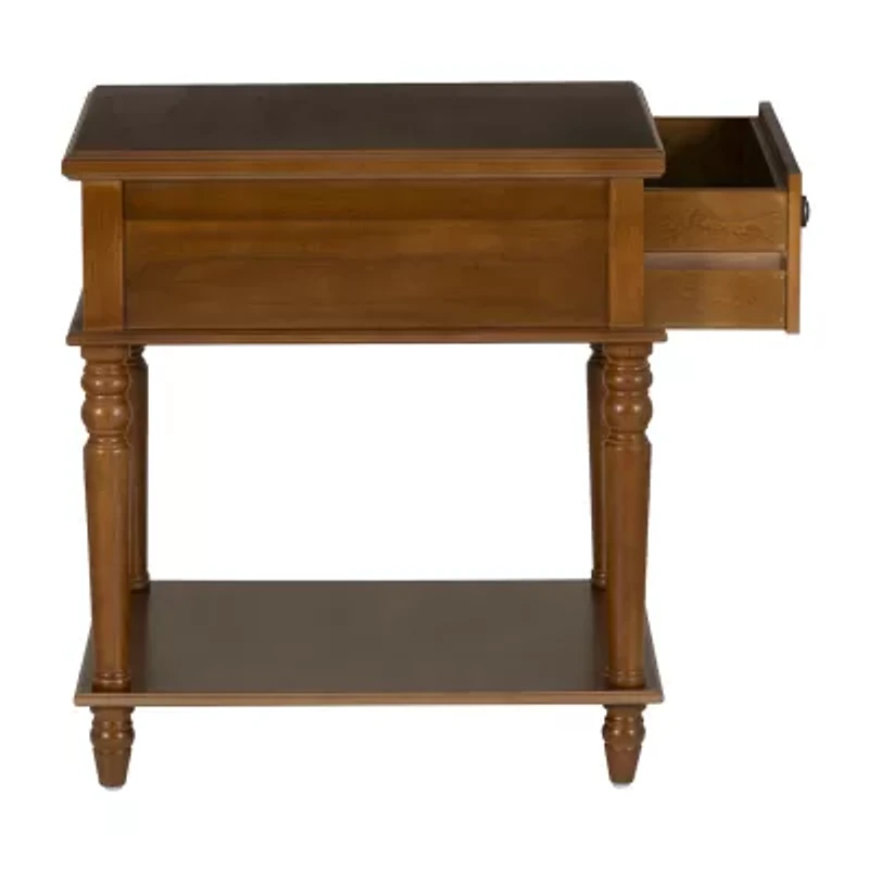 Percy Living Room Collection 1-Drawer End Table