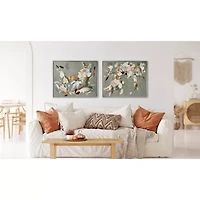 Streamline Art Autumn Ambience I Framed Canvas Art