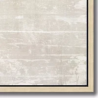 Streamline Art Coral Heart Ii Framed Canvas Art
