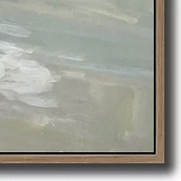 Streamline Art Rocky Coastline Framed Canvas Art