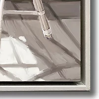 Streamline Art Breezy Seaside Interior Framed Canvas Art