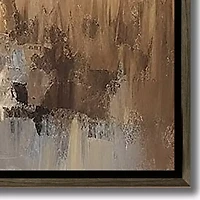 Streamline Art Quiet Fields Framed Canvas Art