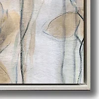 Streamline Art Field Of Poppies Framed Canvas Art