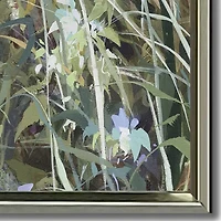 Streamline Art Night Thoughts I Framed Canvas Art