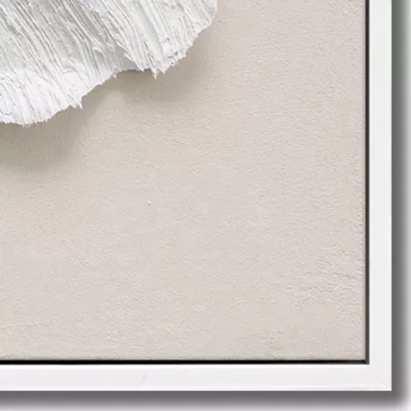 Streamline Art Delicate Petal I Framed Canvas Art