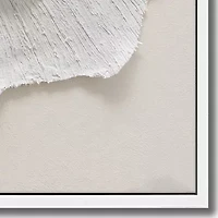Streamline Art Delicate Petal Ii Framed Canvas Art