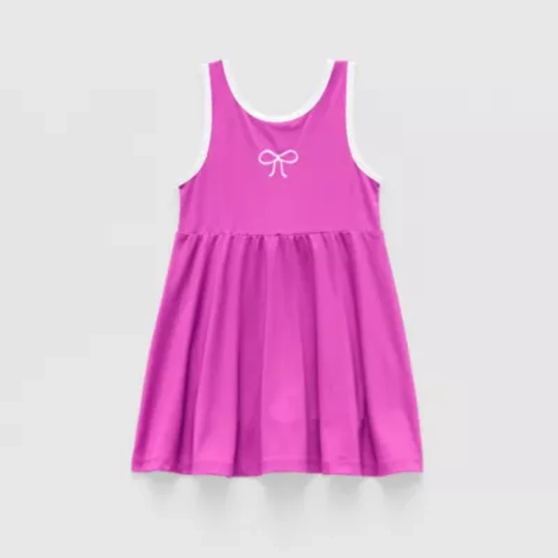 Okie Dokie Toddler & Little Girls Active Sleeveless A-Line Dress