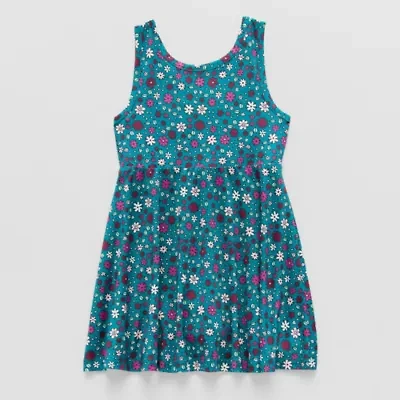 Okie Dokie Toddler & Little Girls Active Sleeveless A-Line Dress