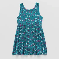 Okie Dokie Toddler & Little Girls Active Sleeveless A-Line Dress