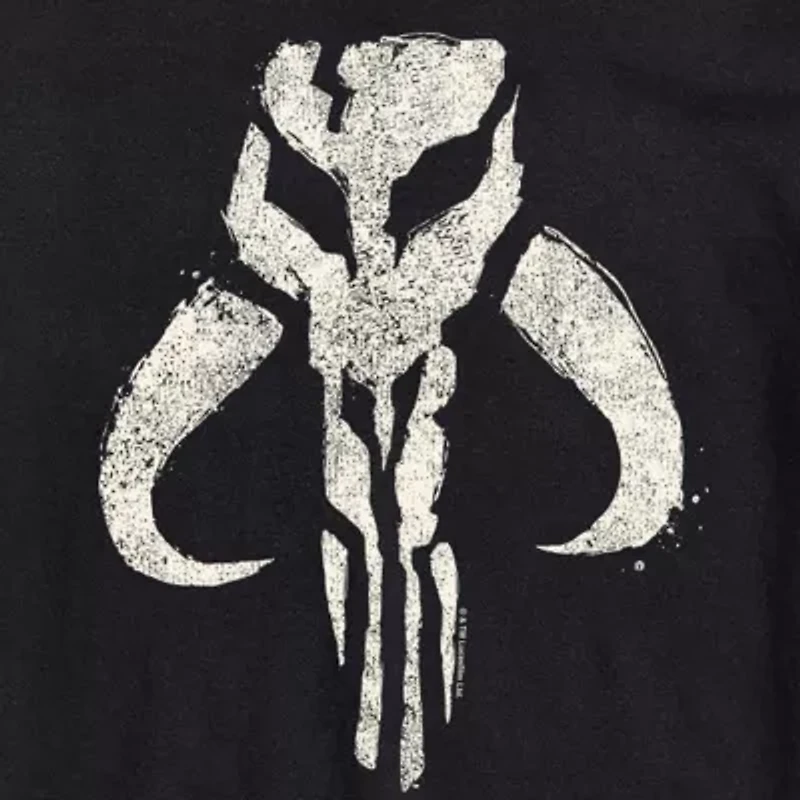 Mens Crew Neck Short Sleeve Regular Fit Star Wars Big and Tall Graphic T-Shirt