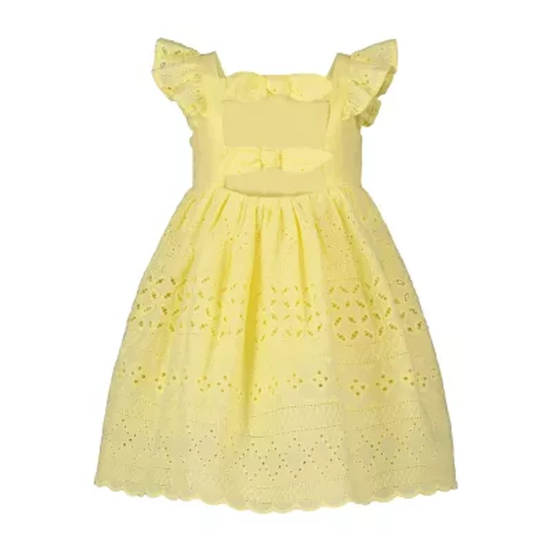 Blueberi Boulevard Baby Girls Sleeveless Fit + Flare Dress