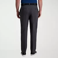 Haggar Cool Right Performance Flex Mens Classic Fit Flat Front Pant