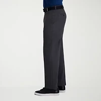 Haggar Cool Right Performance Flex Mens Classic Fit Flat Front Pant