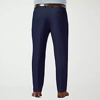 Haggar Premium Comfort Expandable Waist Mens Classic Fit Big and Tall Dress Flat Front Pant