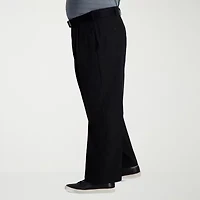 Haggar Cool Right Performance Flex Mens Classic Fit Big Pleated Pant