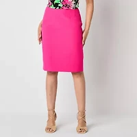 Black Label by Evan-Picone Womens Suit Skirt
