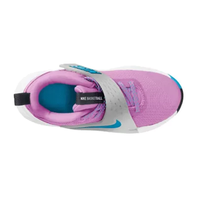Nike Team Hustle D 12 Little Kid Girls Basketball Shoes