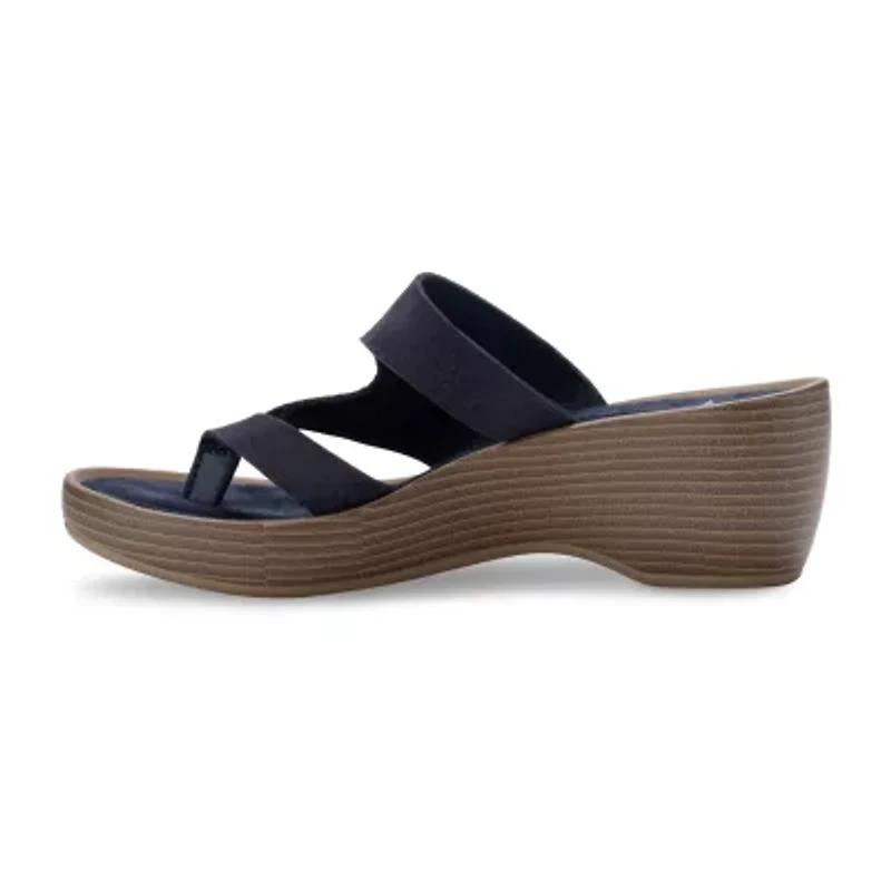 Eastland Womens Laurel Wedge Sandals