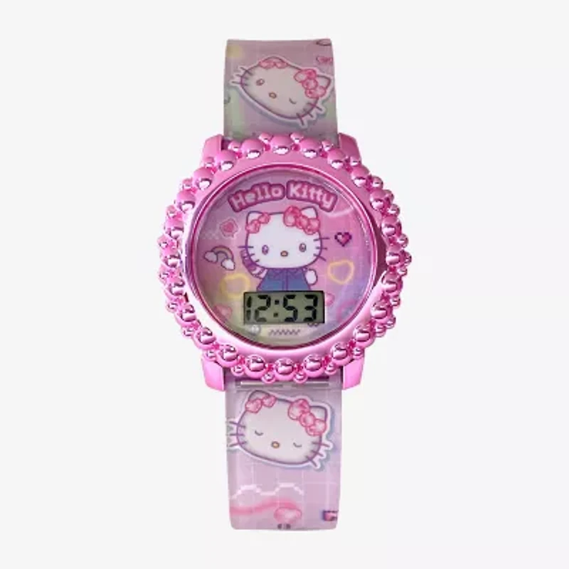 Hello Kitty Girls Multicolor Strap Watch Hk40074jc