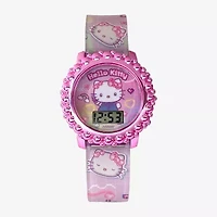 Hello Kitty Girls Multicolor Strap Watch Hk40074jc