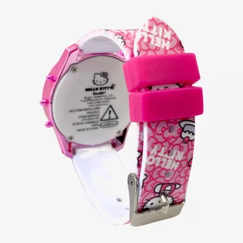 Hello Kitty Girls Digital Multicolor Strap Watch Hk4333jc