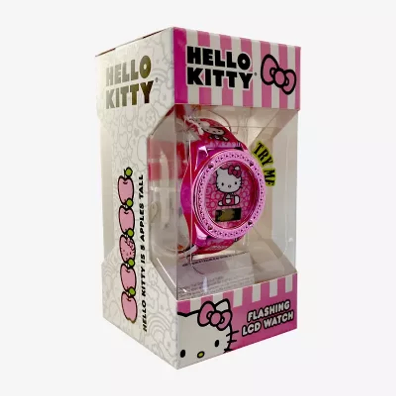Hello Kitty Girls Digital Multicolor Strap Watch Hk4333jc
