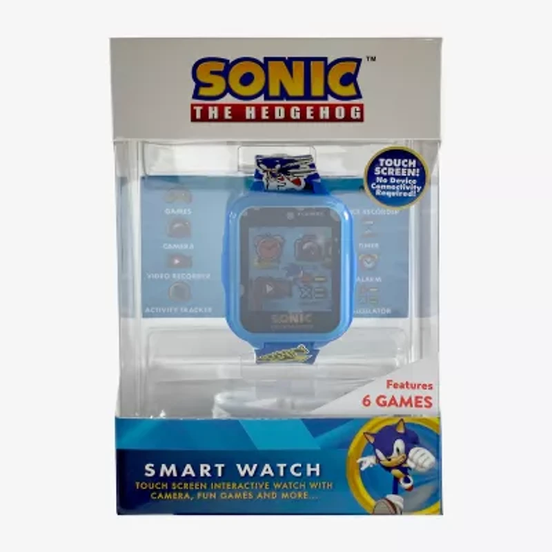 Sonic the Hedgehog Boys Multicolor Smart Watch Snc4492mjc