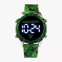 Minecraft Boys Digital Multicolor Watch Boxed Set Min4342jc