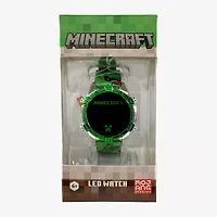 Minecraft Boys Digital Multicolor Watch Boxed Set Min4342jc