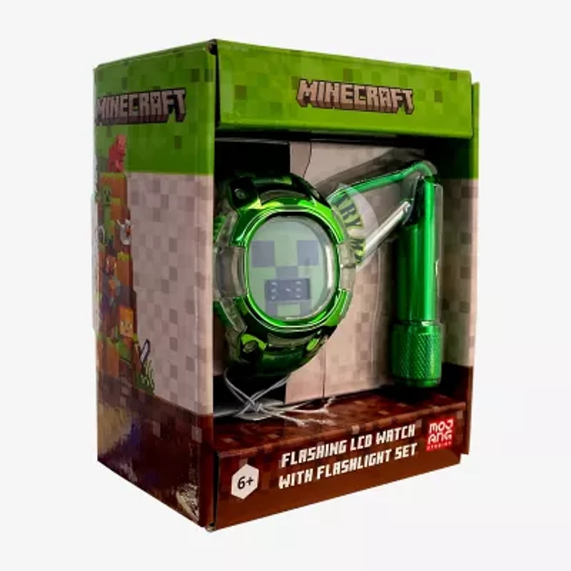 Minecraft Boys Multicolor 2-pc. Watch Boxed Set Min40147jc