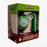 Minecraft Boys Multicolor 2-pc. Watch Boxed Set Min40147jc