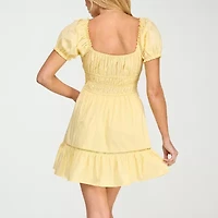 Trixxi Womens Juniors Fit + Flare Dress