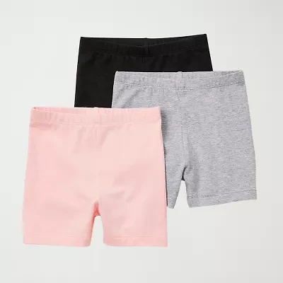 Okie Dokie Toddler & Little Girls 3-pc. Bike Short