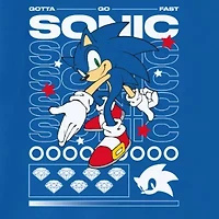 Little & Big Kid Boys Crew Neck Short Sleeve Oversized Sonic the Hedgehog Graphic T-Shirt