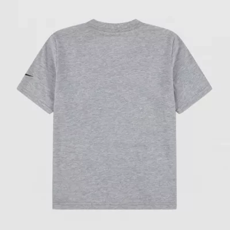 Nike Little Boys Crew Neck Short Sleeve Regular Fit Graphic T-Shirt