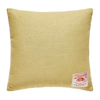 Makers Collective Camp Wandawega Pointer Chainstitched Square Throw Pillow