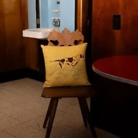 Makers Collective Camp Wandawega Pointer Chainstitched Square Throw Pillow