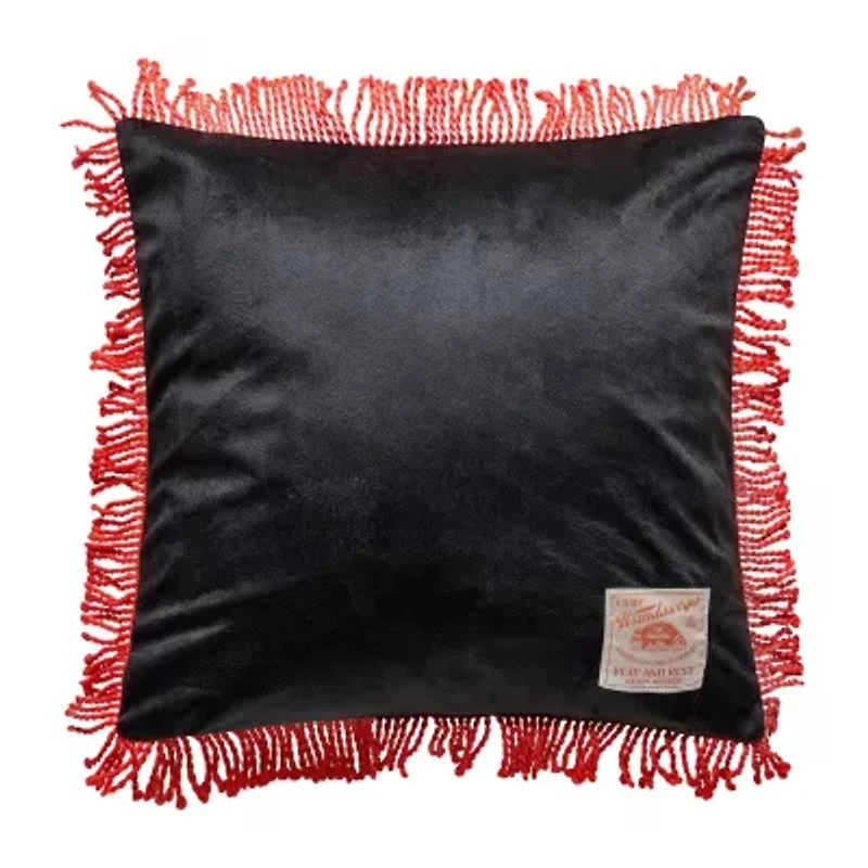 Makers Collective Camp Wandawega Elk Needle-Punched Square Throw Pillow