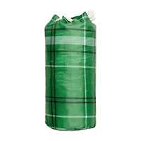Makers Collective Camp Wandawega Scout Plaid Outdoor Blanket With Tote Throw