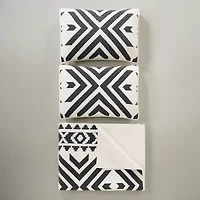 JUNK GYPSY Queen Ranch Cotton Reversible Quilt Set