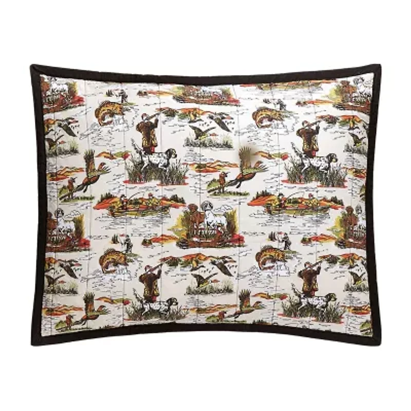 Makers Collective Camp Wandawega Sportsmens Reversible Quilt Set