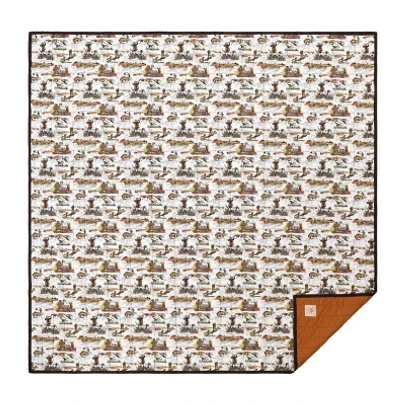 Makers Collective Camp Wandawega Sportsmens Reversible Quilt Set