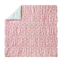 JUNK GYPSY Fancy Toile Ruched Reversible Comforter Set