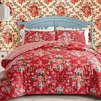 JUNK GYPSY Garden Society  Sateen Reversible Comforter Set