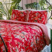 JUNK GYPSY Garden Society  Sateen Reversible Comforter Set